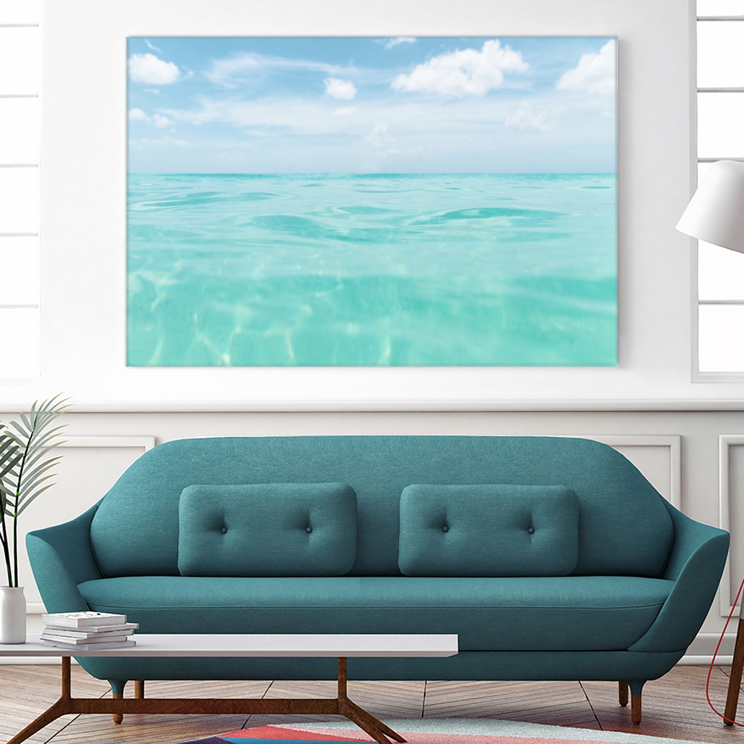 Dive into the Caribbean Sea 2 by AnitasBellasArt on GIANT ART - blue coastal