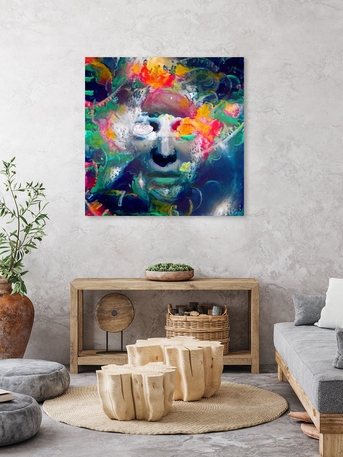 Through Eternity by Bruce Rolff on GIANT ART - pink digital painting