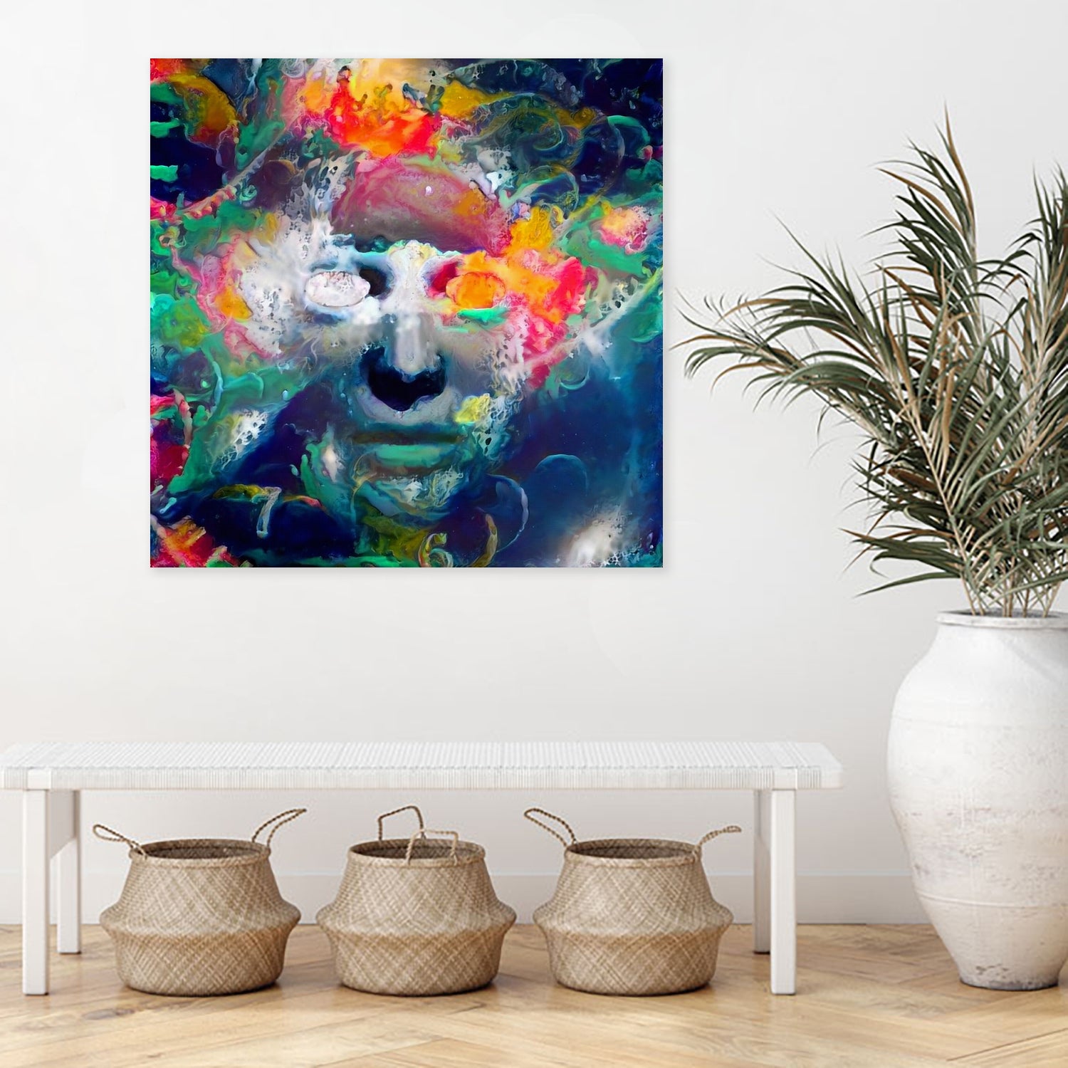 Through Eternity by Bruce Rolff on GIANT ART - pink digital painting