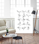 Birds by Edmund Maier on GIANT ART - white digital painting