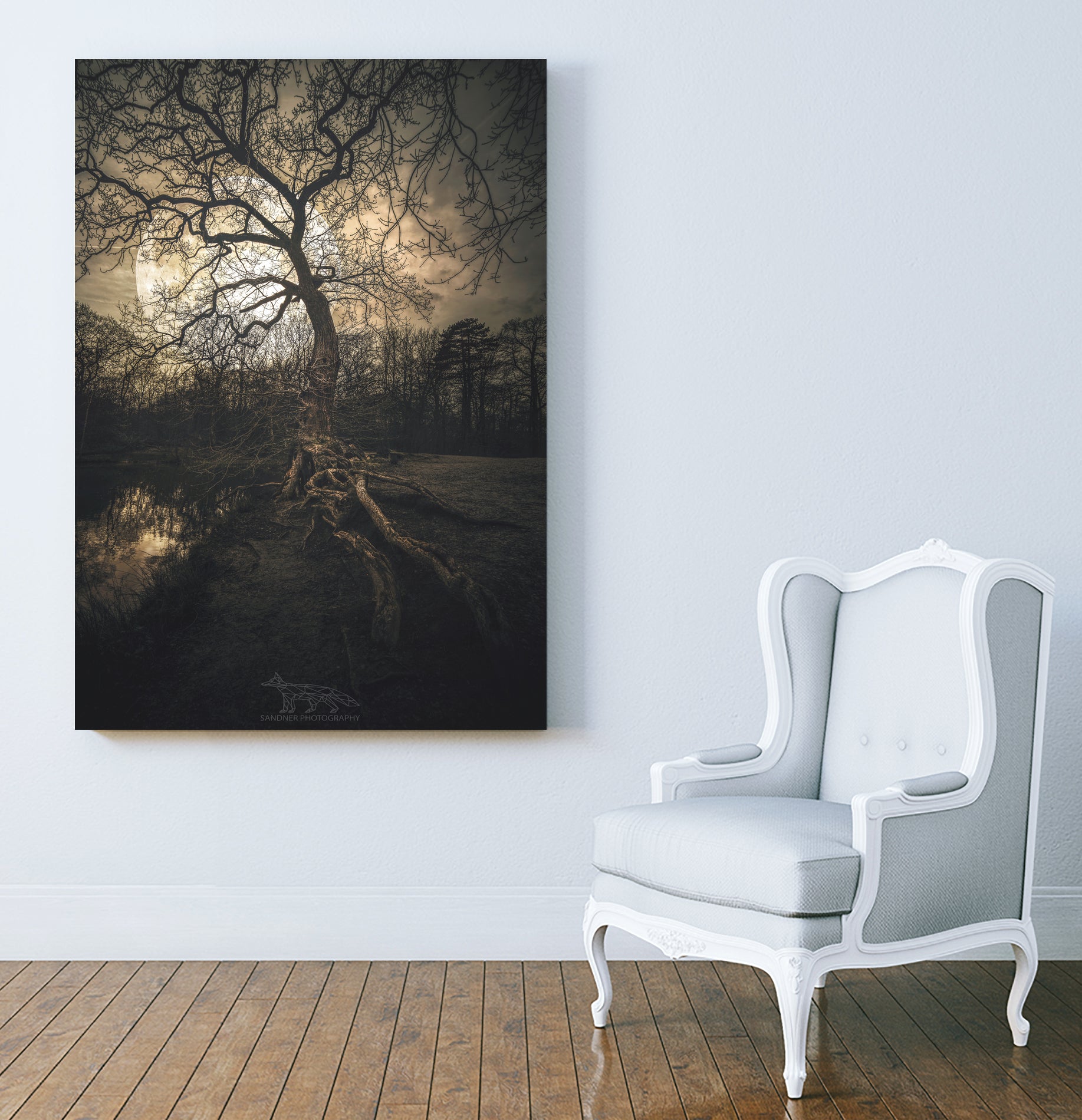 Loughtons Forest by Steven Sandner on GIANT ART - white digital drawing