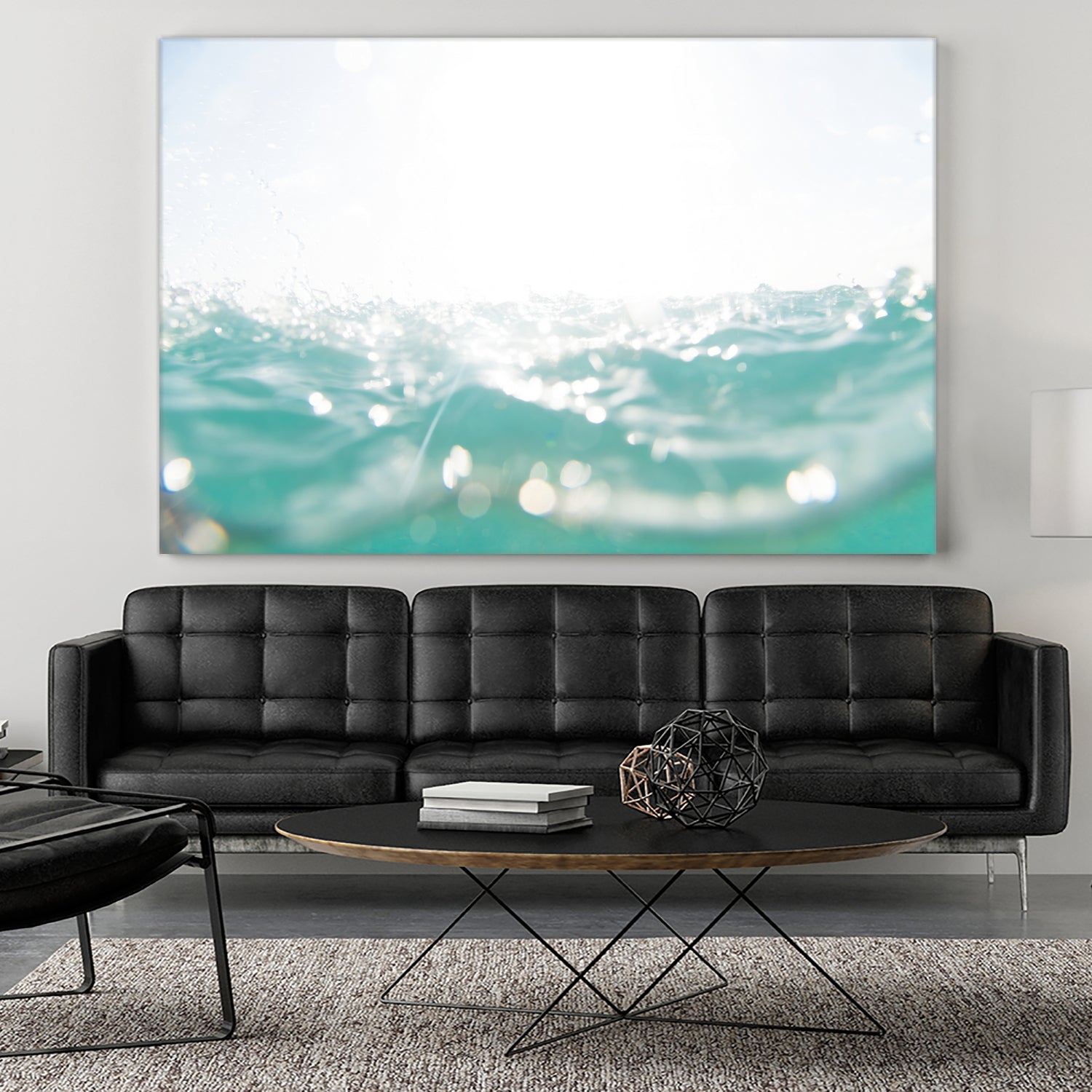 Dreaming in the Caribbean Sea 1 by AnitasBellasArt on GIANT ART - blue coastal