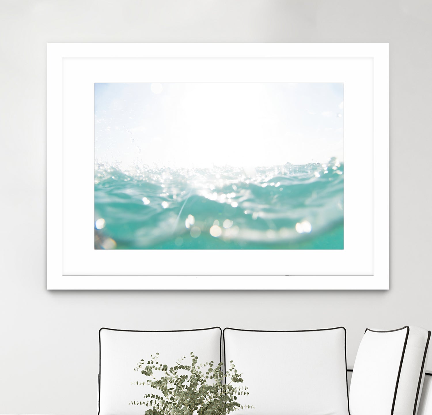 Dreaming in the Caribbean Sea 1 by AnitasBellasArt on GIANT ART - blue coastal