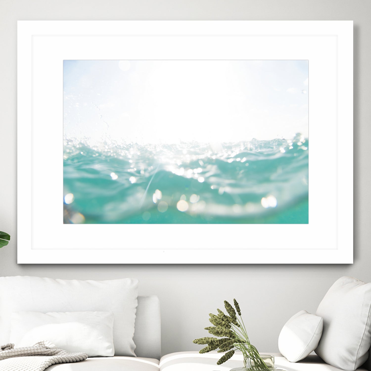 Dreaming in the Caribbean Sea 1 by AnitasBellasArt on GIANT ART - blue coastal