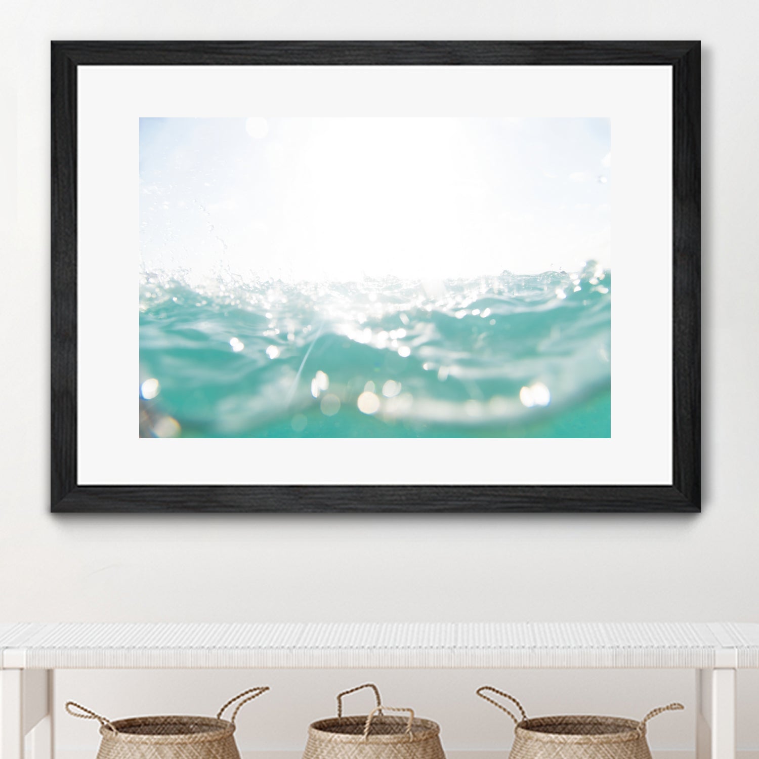 Dreaming in the Caribbean Sea 1 by AnitasBellasArt on GIANT ART - blue coastal