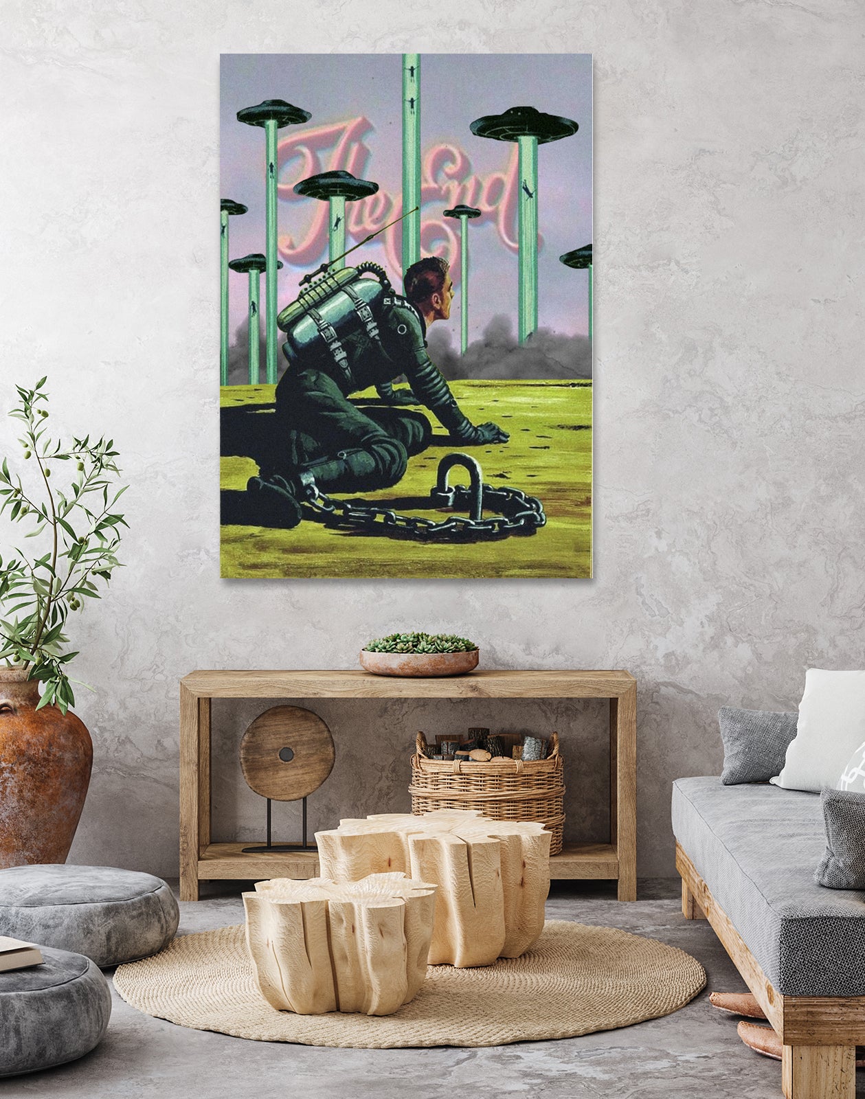 the end by Alberto Montserrat on GIANT ART - white photo manipulation