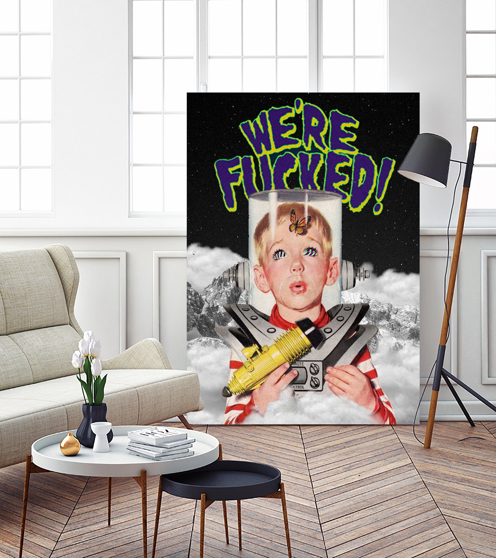 We are by Alberto Montserrat on GIANT ART - white photo manipulation