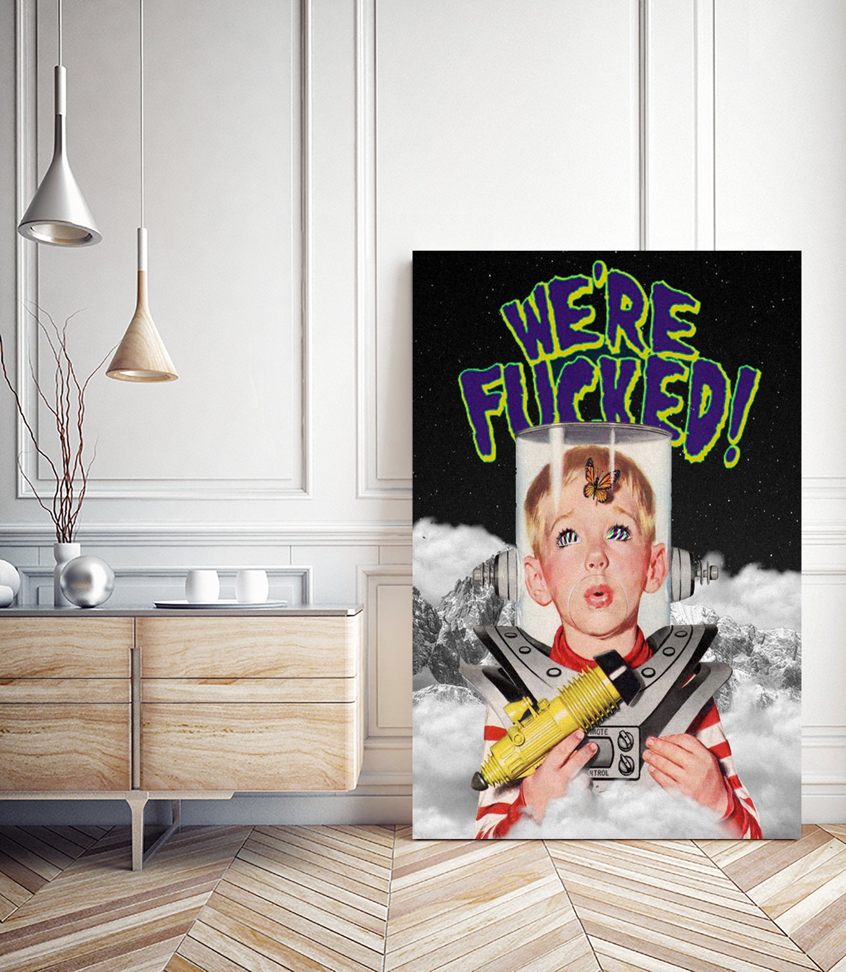 We are by Alberto Montserrat on GIANT ART - white photo manipulation