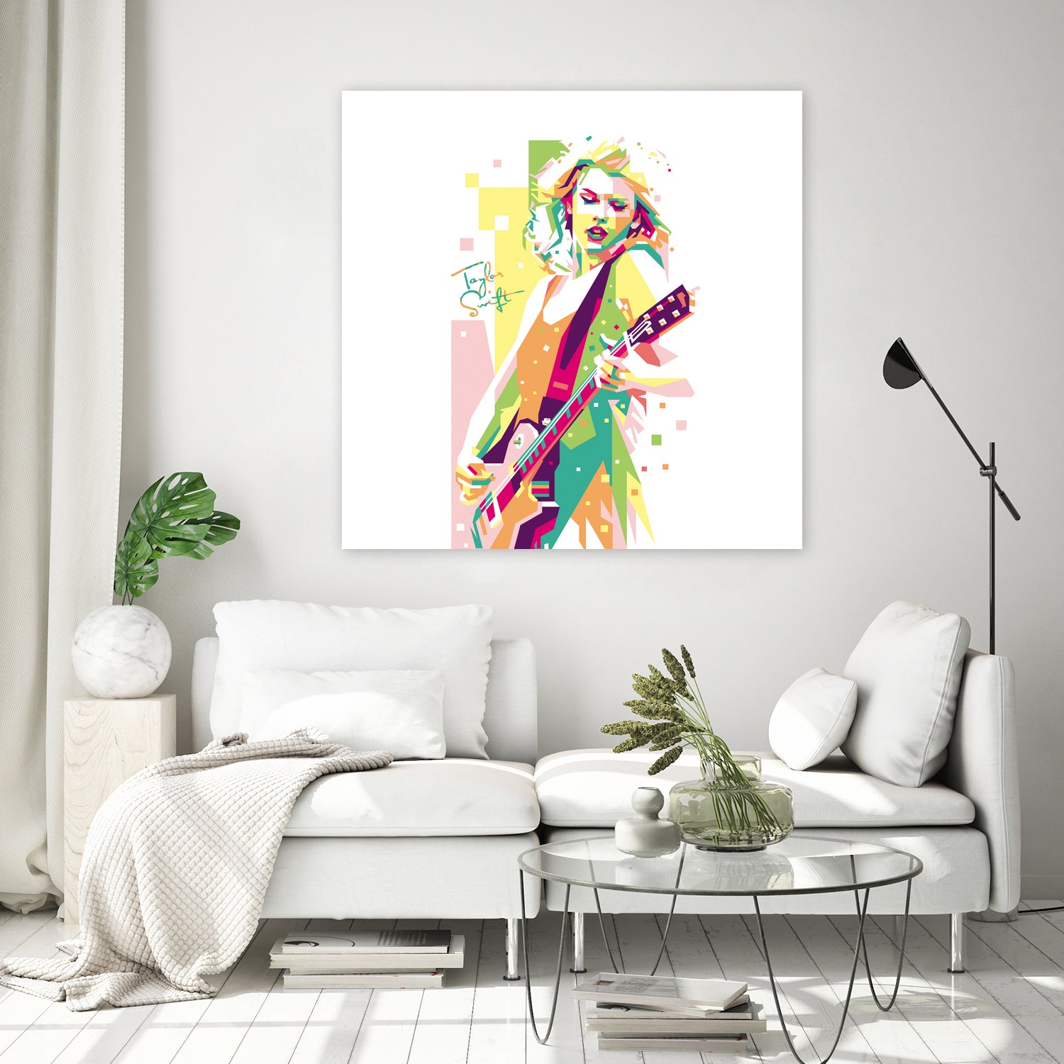 TAYLOR SWIFT by ICAL SAID on GIANT ART - white digital drawing