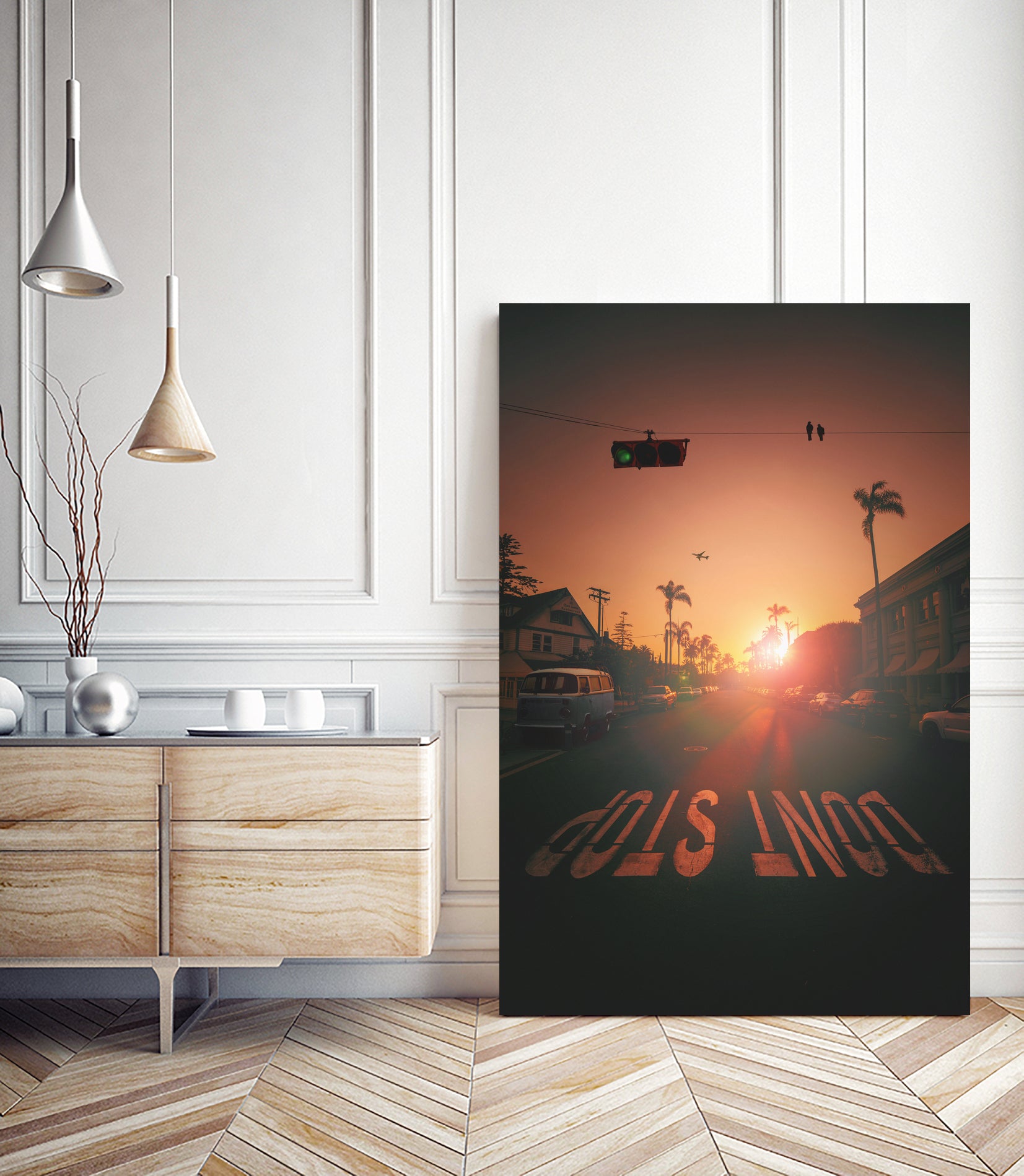 DONT STOP by Jonas Loose on GIANT ART - orange photo manipulation