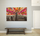 Blooming NY by Bianca Green on GIANT ART - red photo illustration