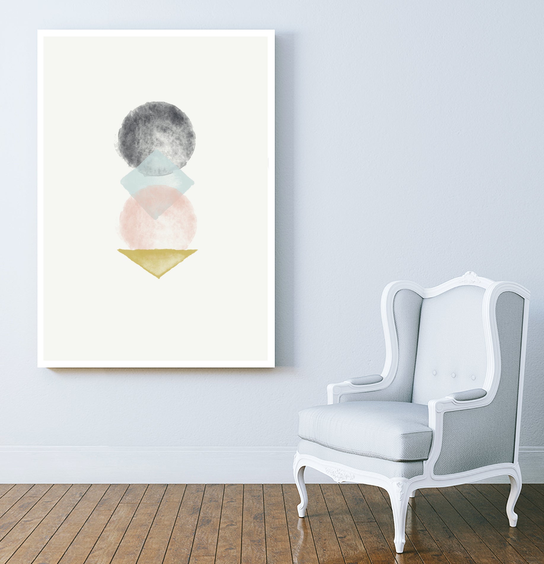 Watercolor Art no2 by Studio North on GIANT ART - white digital painting