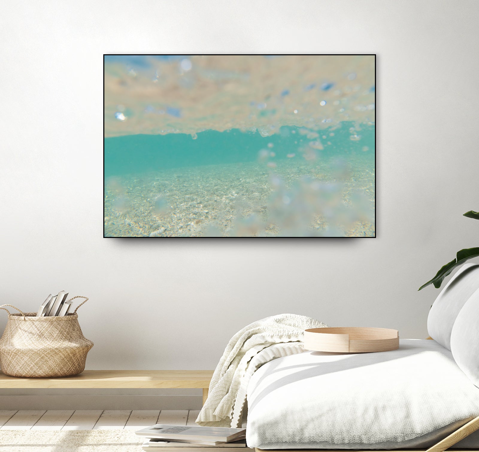 Ocean Mermaid Sea Sparkles Dream 1 by AnitasBellasArt on GIANT ART - blue coastal