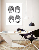 Beatles Mehendi by Candelaria Undurraga on GIANT ART - white digital drawing