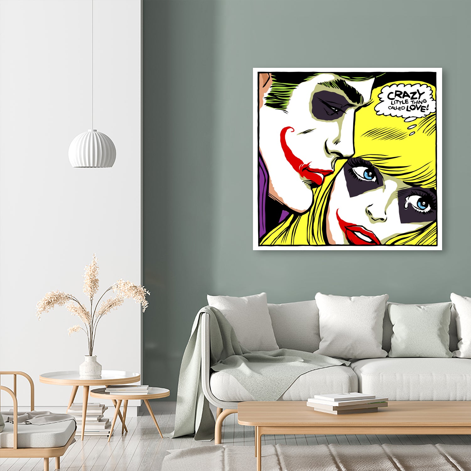 Crazy Little Thing Called Love by Bily Mariano da Luz on GIANT ART - yellow digital drawing