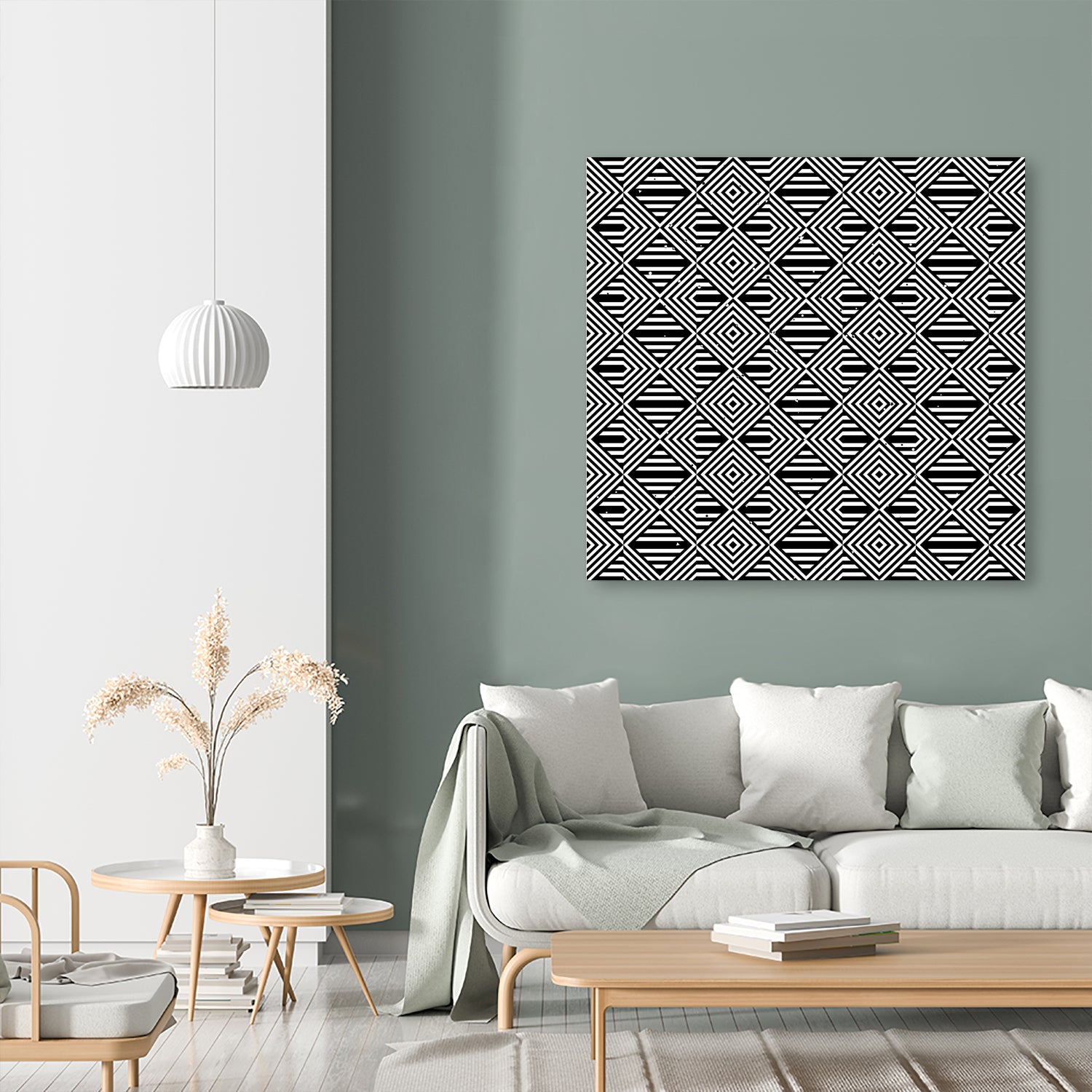 Pattern with striped lines by Divin Creador on GIANT ART - black vector illustration