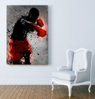 Sting Like Bee Float Like A Butterfly by Sinan Nalagath on GIANT ART - black digital painting