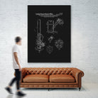 Bong Patent - Black by Finlay McNevin on GIANT ART - black typography