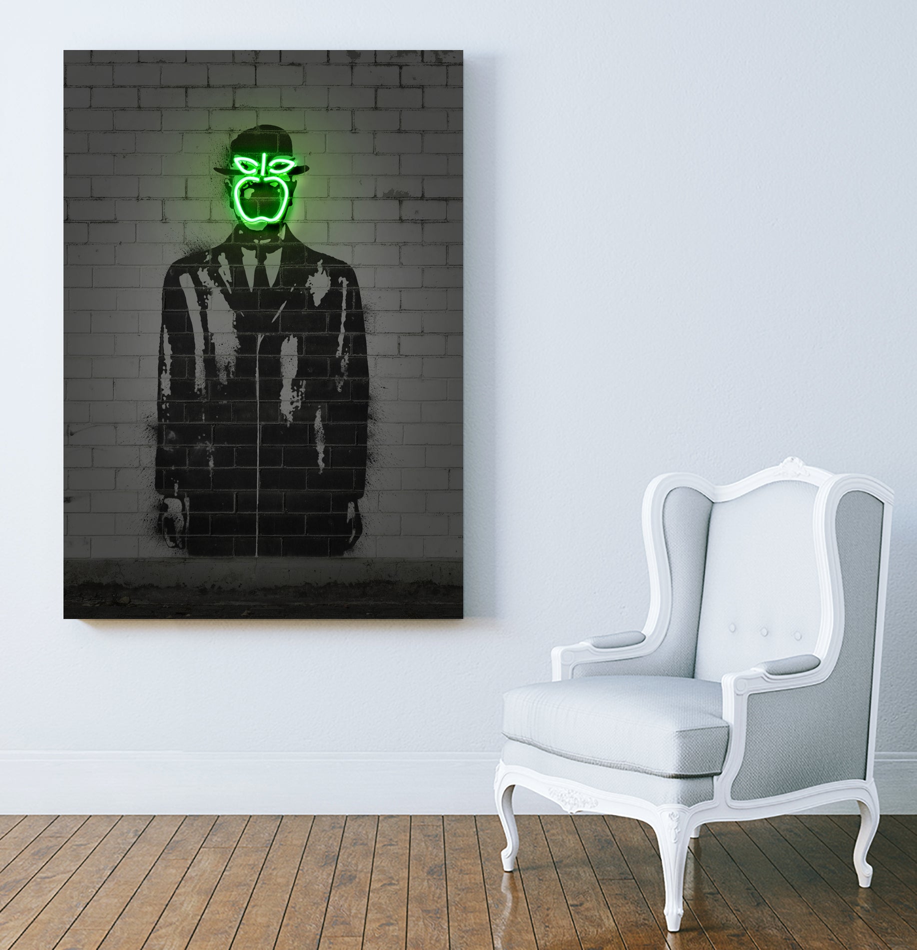The son of man by Octavian Mihai Mielu on GIANT ART - green photo manipulation