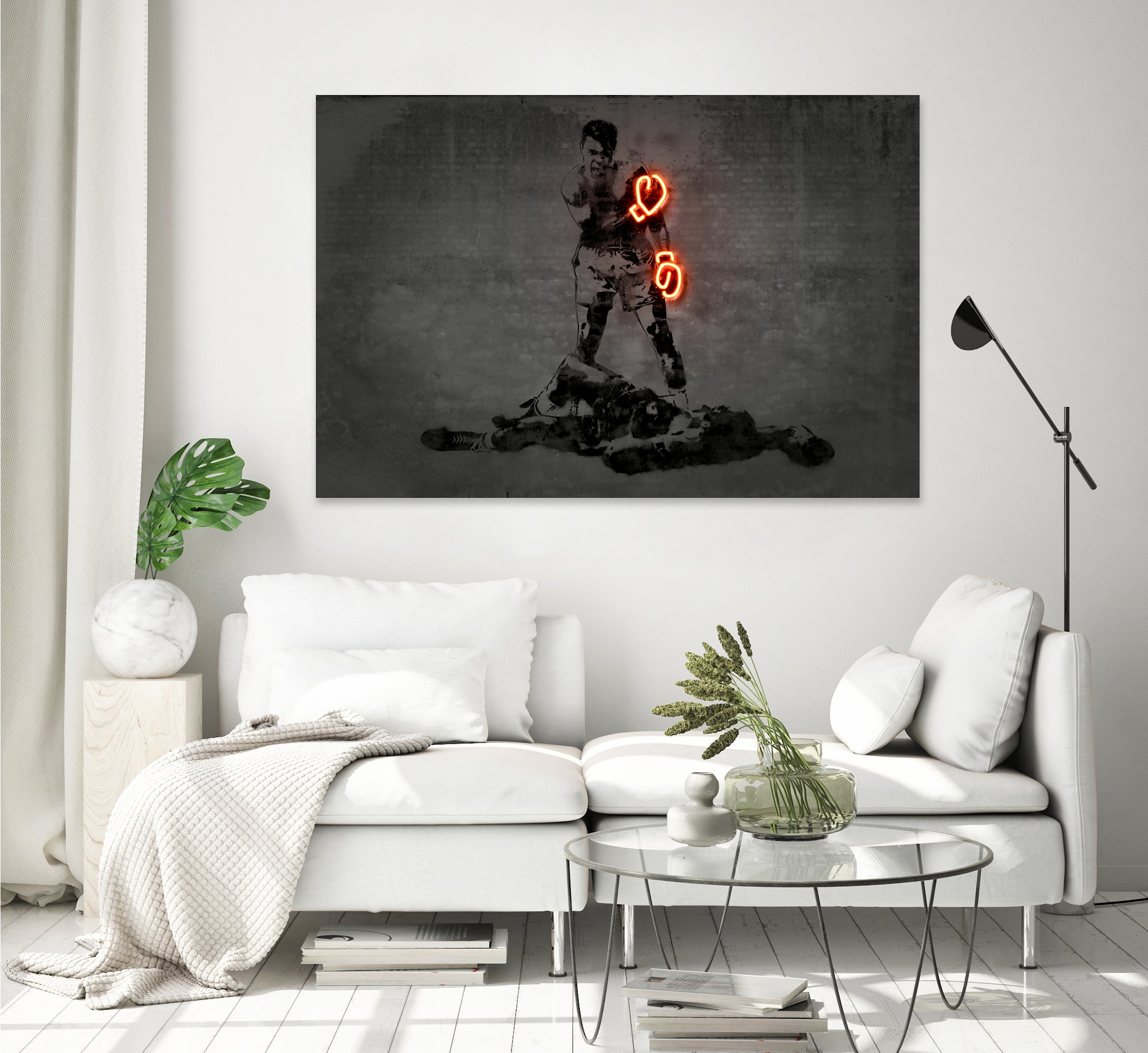 Ali by Octavian Mihai Mielu on GIANT ART - red photo manipulation