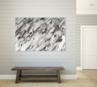 Classic White Marble Silver Glitter Glam #1 (Faux Glitter) by Anita & Bella Jantz on GIANT ART - white photo manipulation