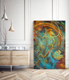 fractal space by Justyna Jaszke on GIANT ART - green digital painting