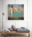 Teaching Archery by José Luis Guerrero on GIANT ART - green photo manipulation