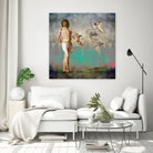 Teaching Archery by José Luis Guerrero on GIANT ART - green photo manipulation