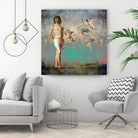 Teaching Archery by José Luis Guerrero on GIANT ART - green photo manipulation