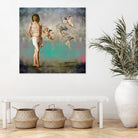 Teaching Archery by José Luis Guerrero on GIANT ART - green photo manipulation