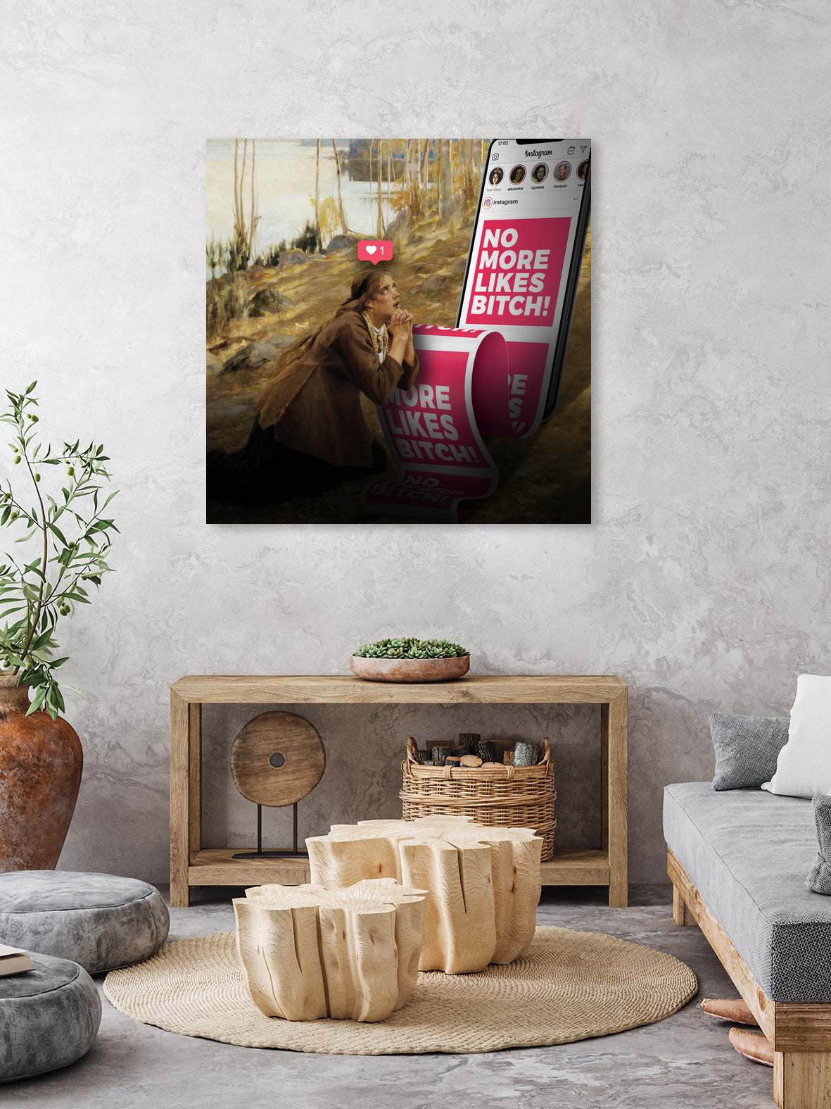 No More Likes by Mehmet Geren on GIANT ART - yellow photo manipulation