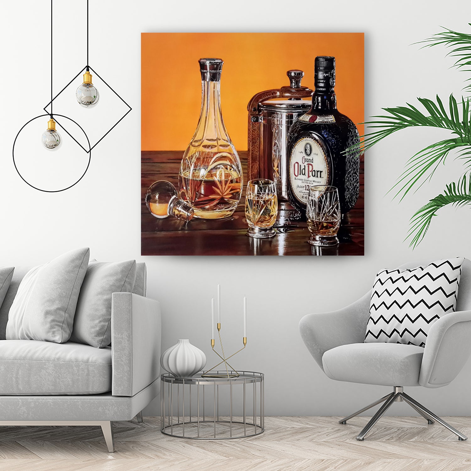 After Hours II by João Bello on GIANT ART - orange mixed media