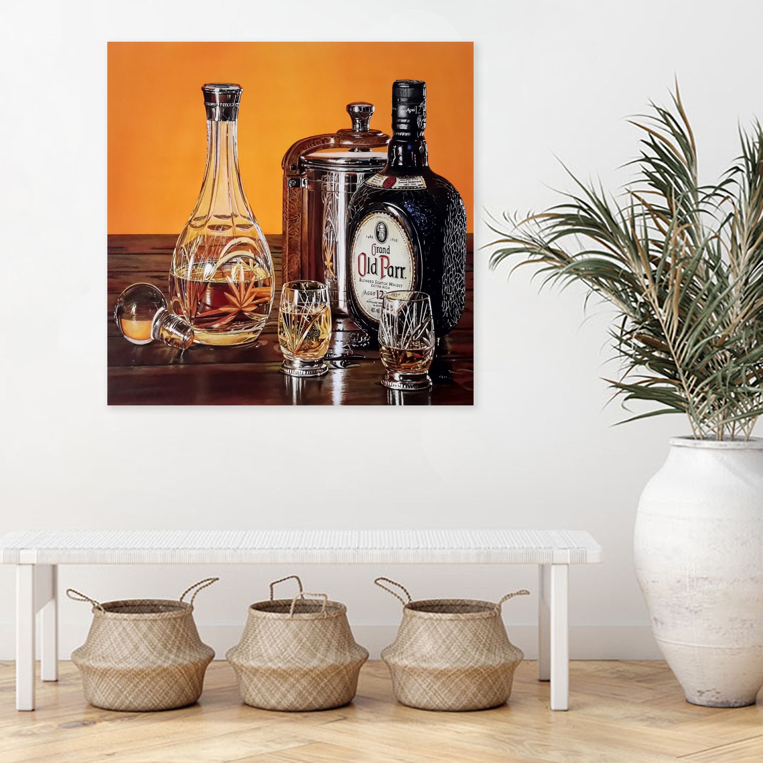 After Hours II by João Bello on GIANT ART - orange mixed media