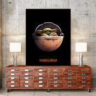 Baby Yoda The Mandalorian by Sundeep Kumar on GIANT ART - green digital painting