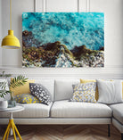 Blue Coast by Alex Tonetti on GIANT ART - blue photo illustration
