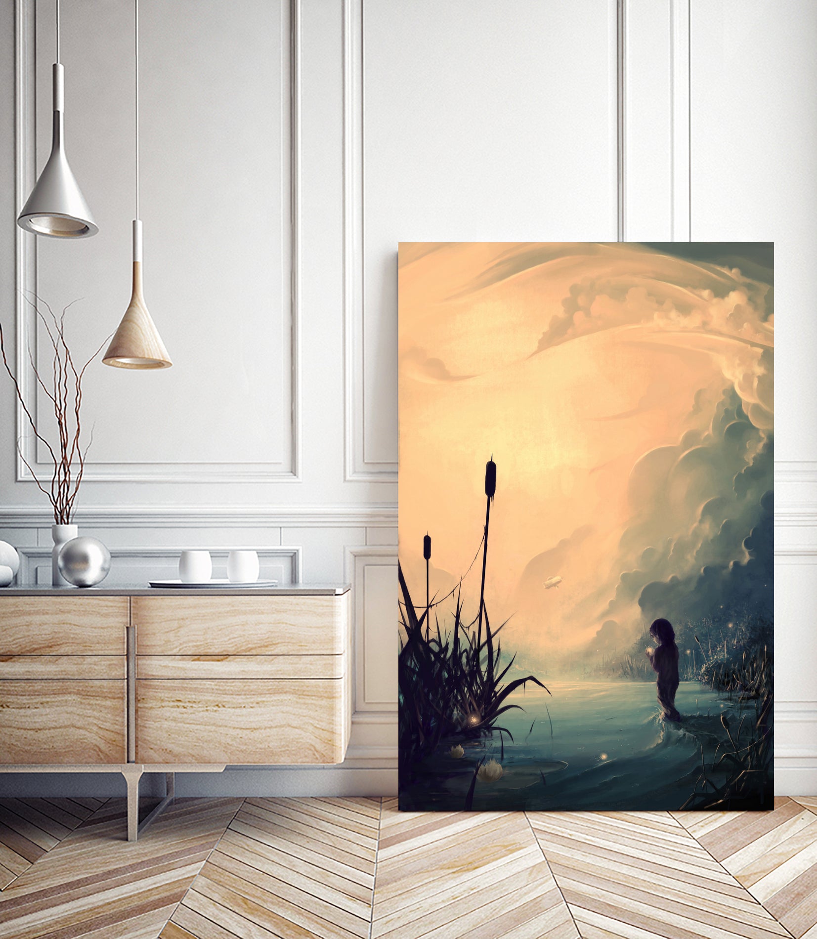 Evanescent Sunrise by Cyril Rolando on GIANT ART - digital drawing