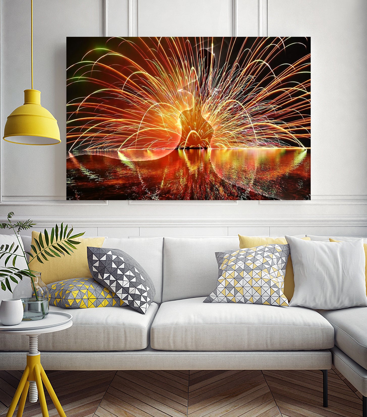 The Kiss by Abdennacer Jamal on GIANT ART - yellow photo manipulation