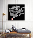 baby yoda by philippe imbert on GIANT ART - black character design