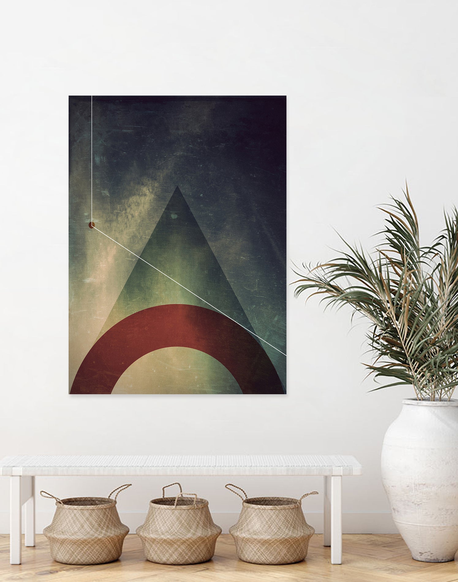 triangle half circle by Danny Jardim on GIANT ART - digital drawing