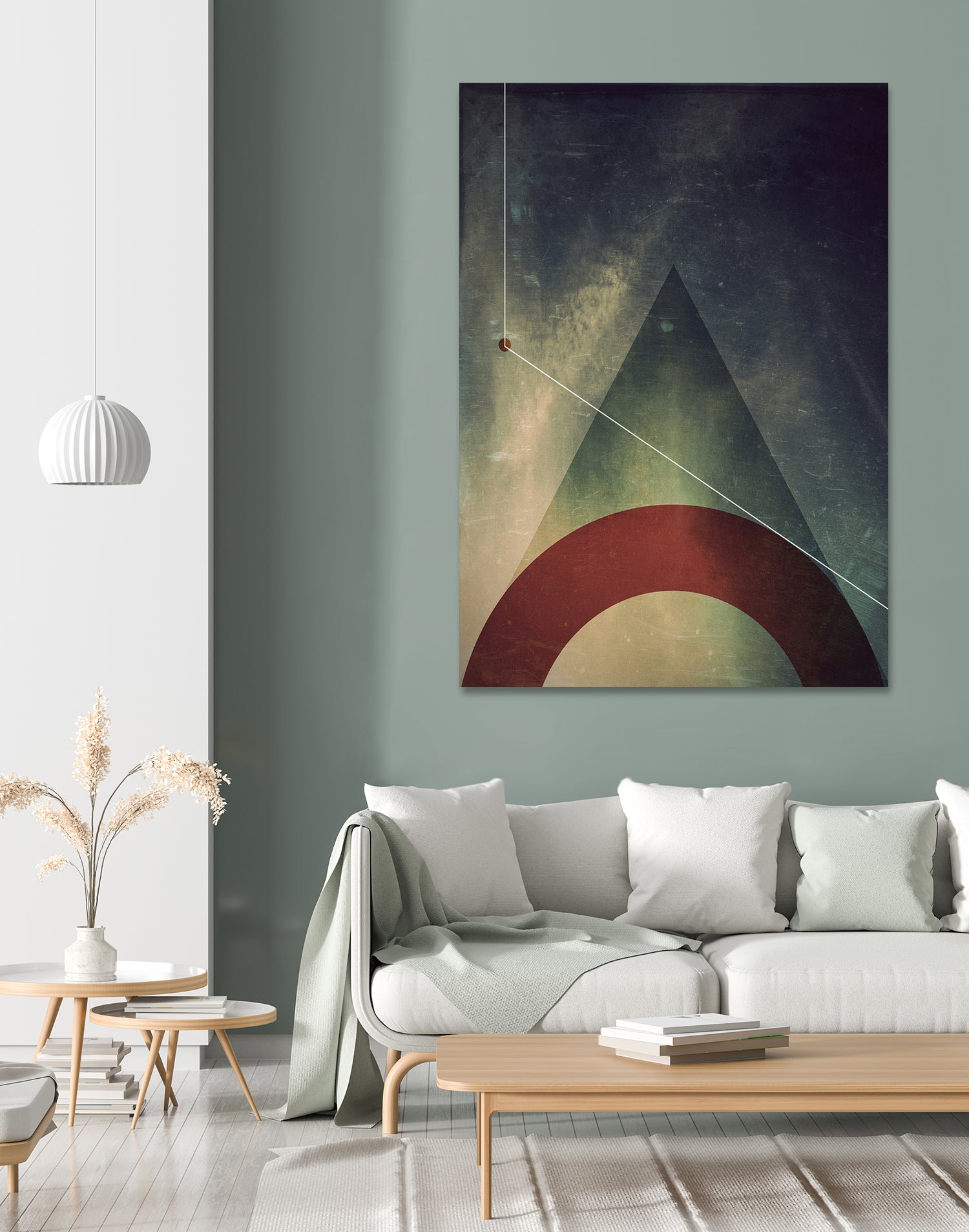 triangle half circle by Danny Jardim on GIANT ART - digital drawing