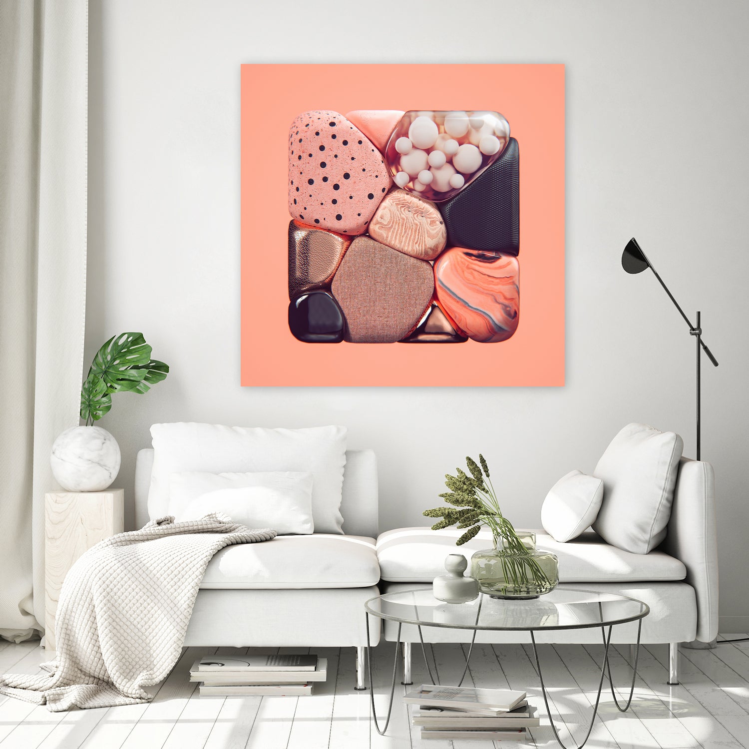 N°343 by Roman Bratschi on GIANT ART - orange 3d art