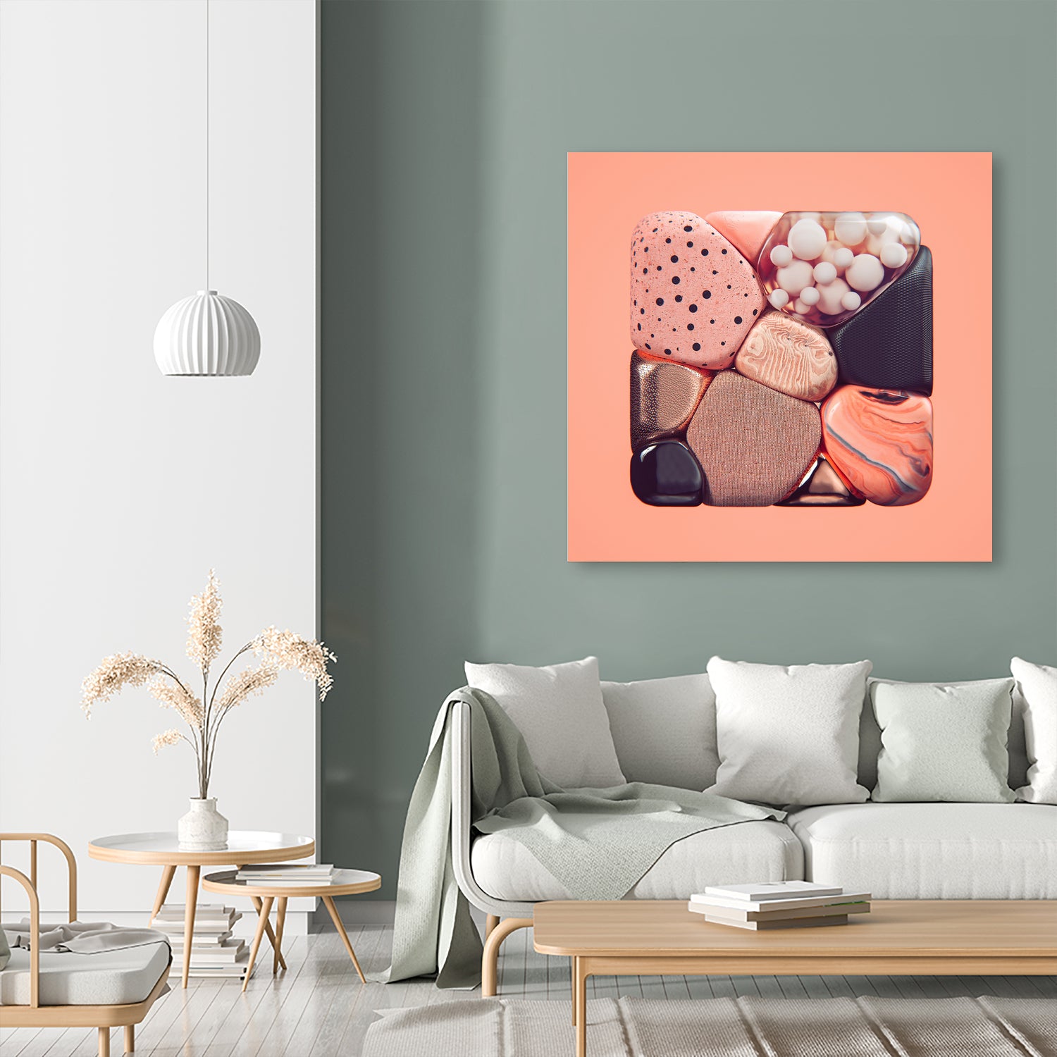 N°343 by Roman Bratschi on GIANT ART - orange 3d art