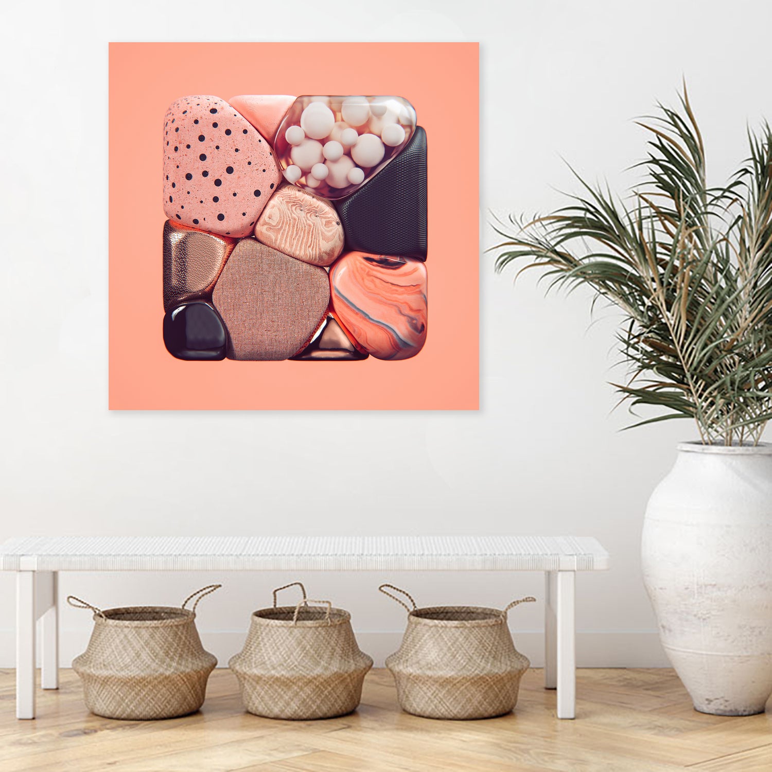 N°343 by Roman Bratschi on GIANT ART - orange 3d art