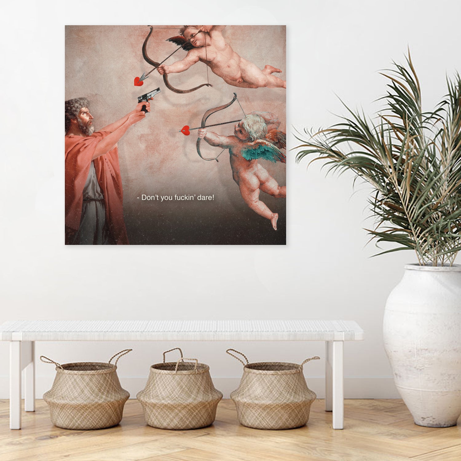 Happy Valentine's Day by Mehmet Geren on GIANT ART - yellow photo manipulation