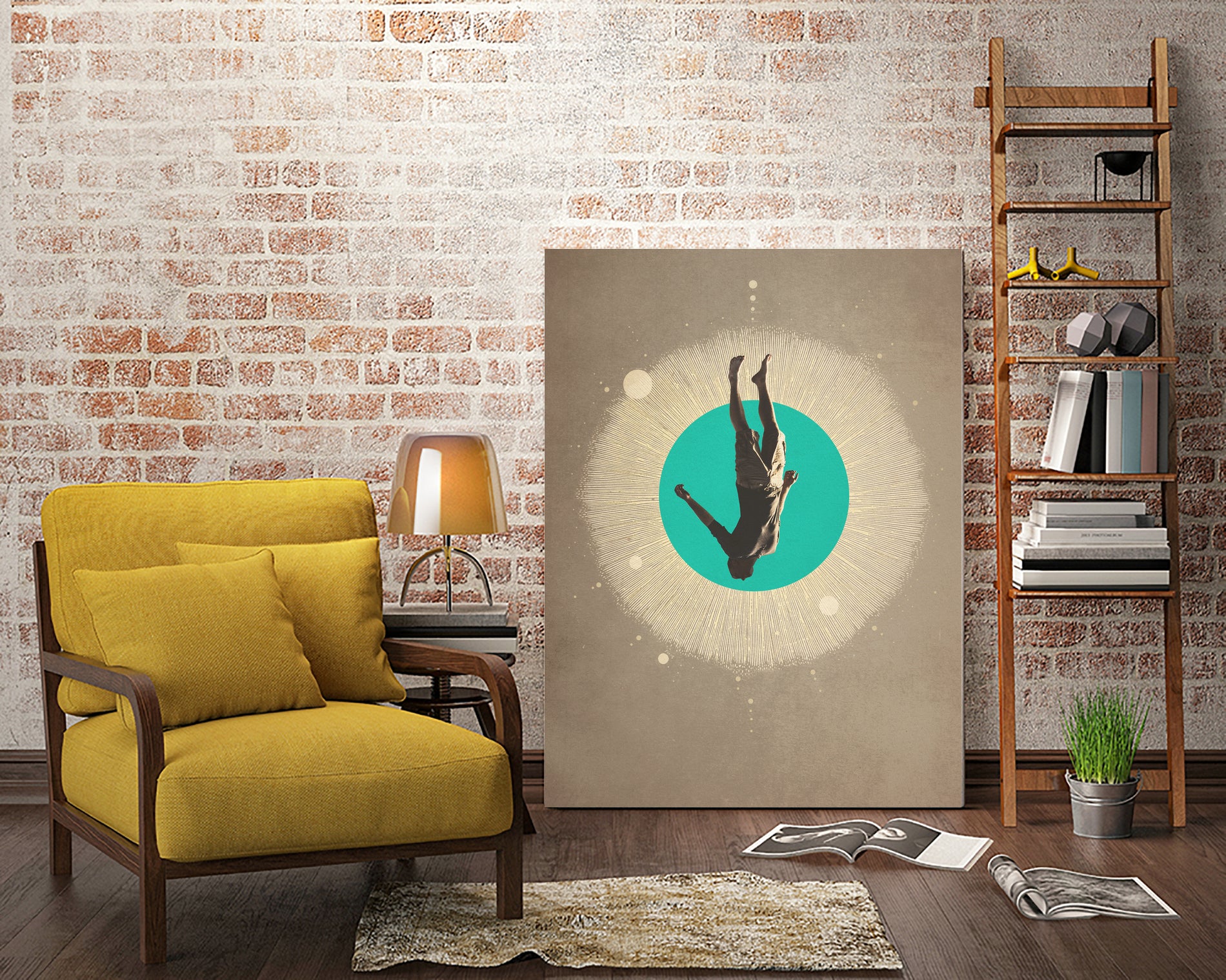 Every Fall is a Rise by Frank Moth on GIANT ART - brown photo manipulation