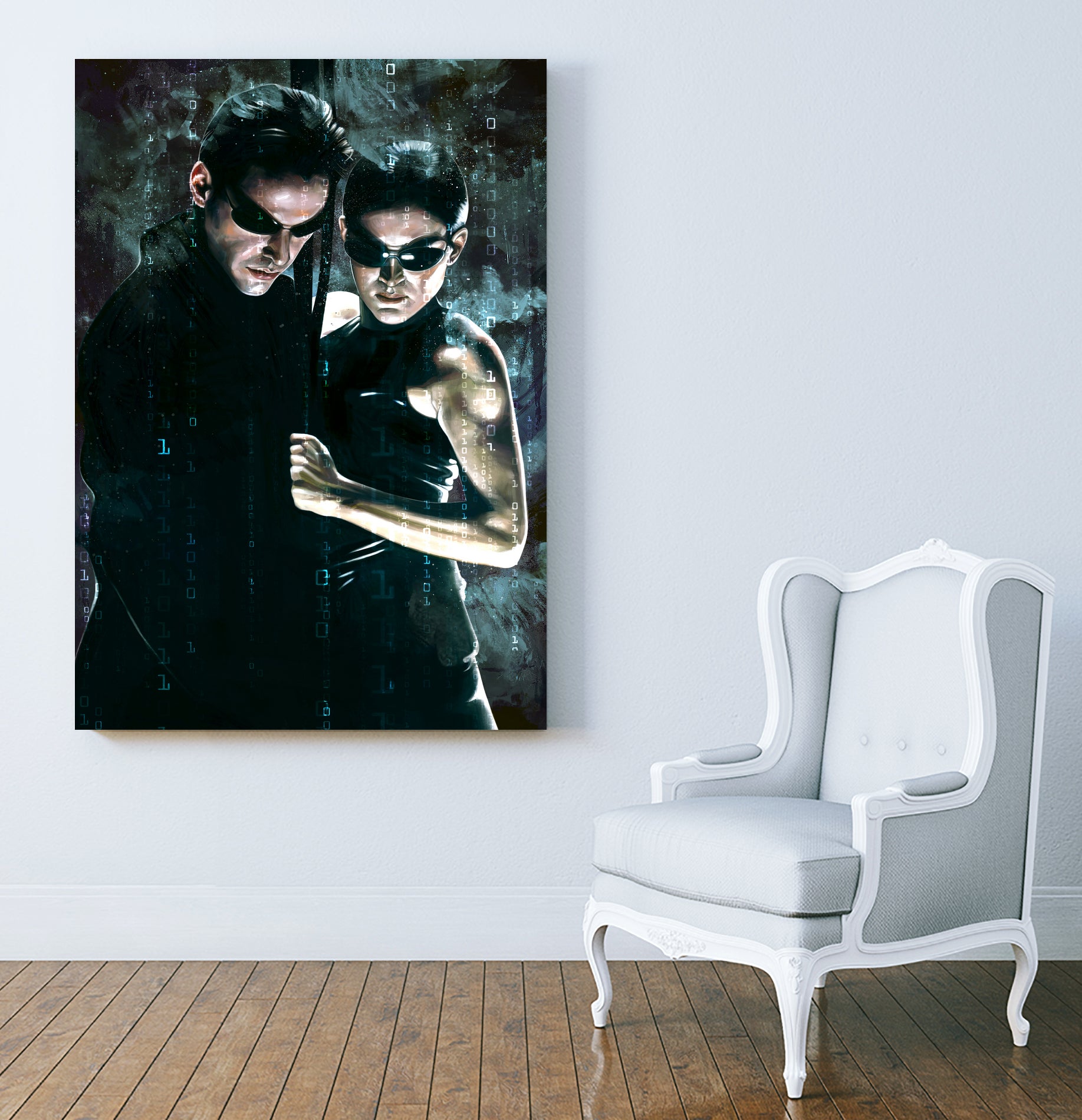 The Matrix by Dmitry Belov on GIANT ART - black digital painting