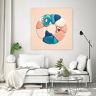 N°345 by Roman Bratschi on GIANT ART - orange 3d art