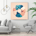 N°345 by Roman Bratschi on GIANT ART - orange 3d art