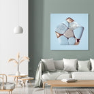 N°348 by Roman Bratschi on GIANT ART - blue digital painting