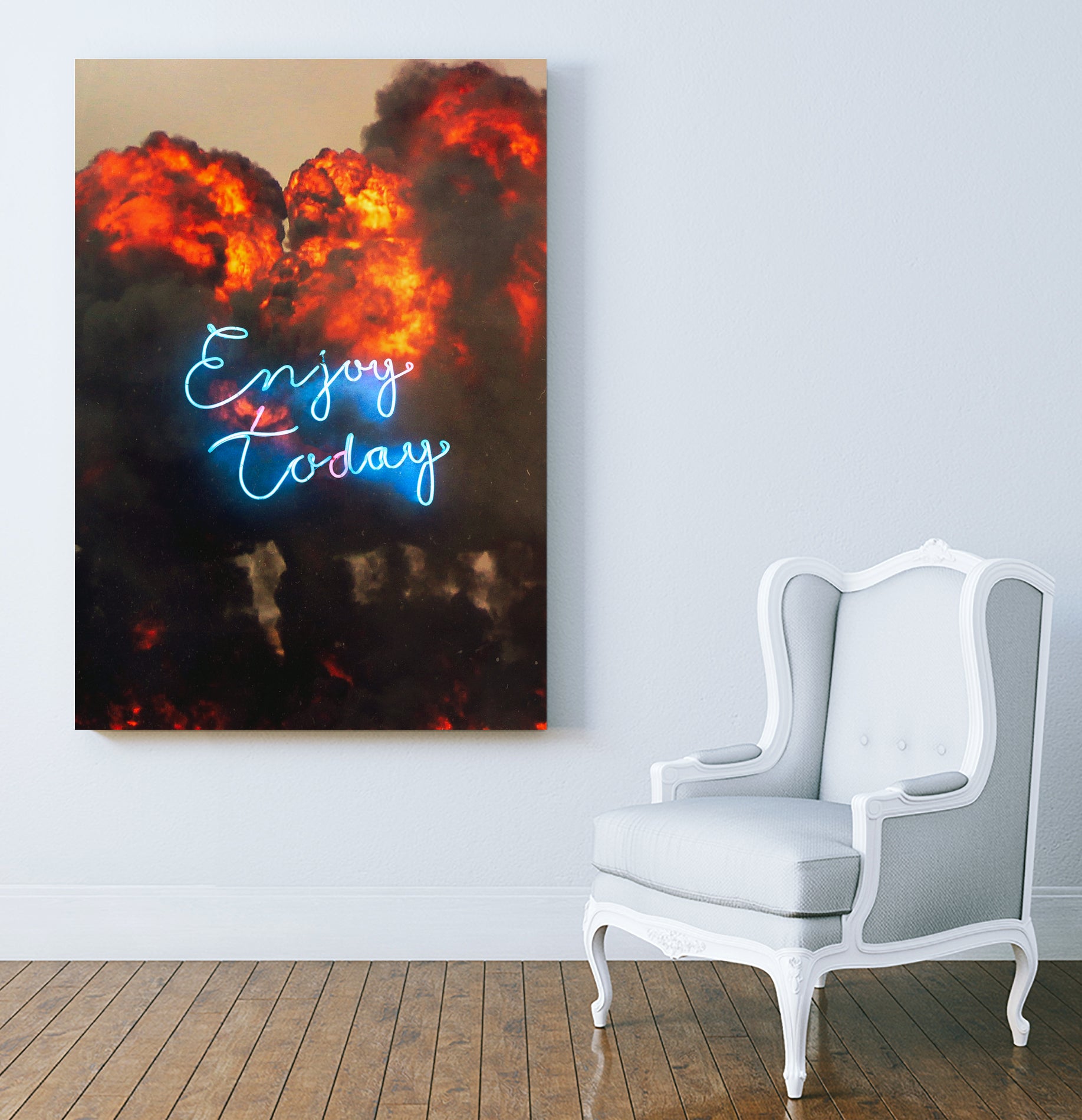 Enjoy by Seam Less on GIANT ART - black photo manipulation